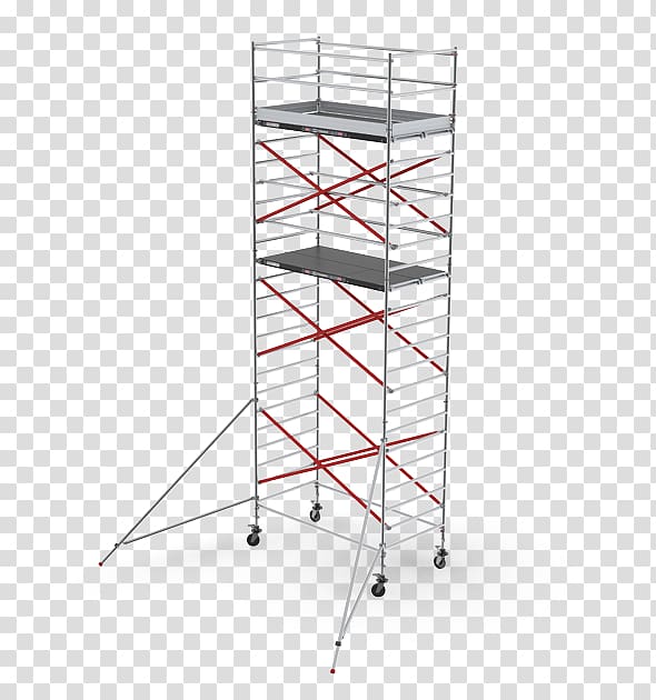 Scaffolding Altrex Ladder Aluminium Labor, ladder transparent background PNG clipart