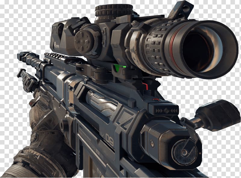 black and gray rifle , Black Ops 3 Large Gun transparent background PNG clipart