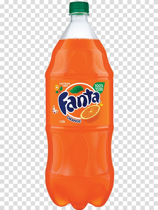 Fanta orange bottle , Fizzy Drinks Coca-Cola Fanta Orange soft drink, fanta transparent background PNG clipart
