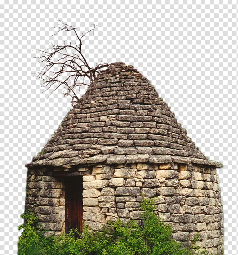 Manosque dry stone hut borie, hut transparent background PNG clipart