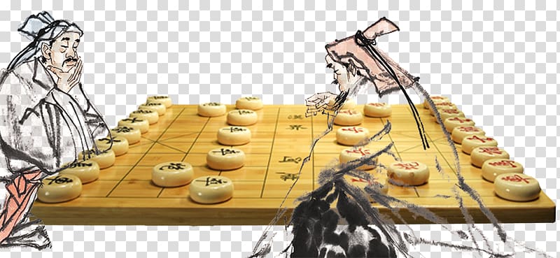 Xiangqi Go Chess China World Mind Sports Games, Two people play chess transparent background PNG clipart