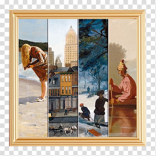 Painting Mala índole: Cuentos aceptados y aceptables Central Park, Winter Frames, painting transparent background PNG clipart