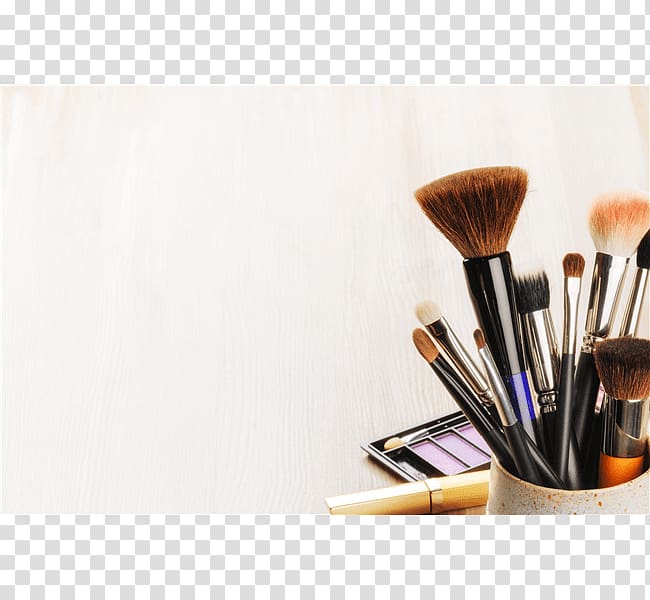 Makeup brush Cosmetics , make up background transparent background PNG clipart