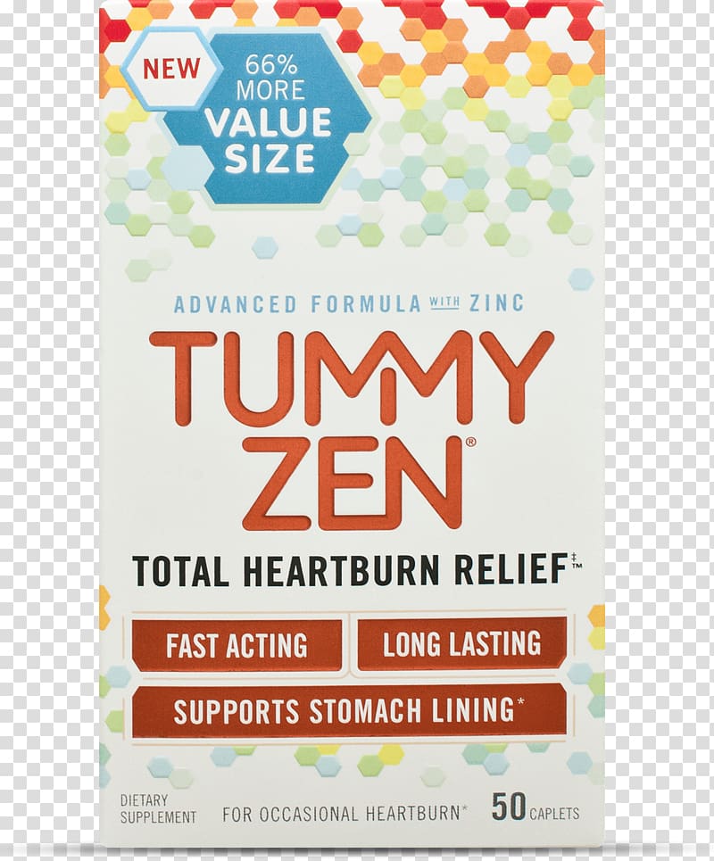 Dietary supplement Zen Stomach Burning Chest Pain Abdomen, indigestion transparent background PNG clipart