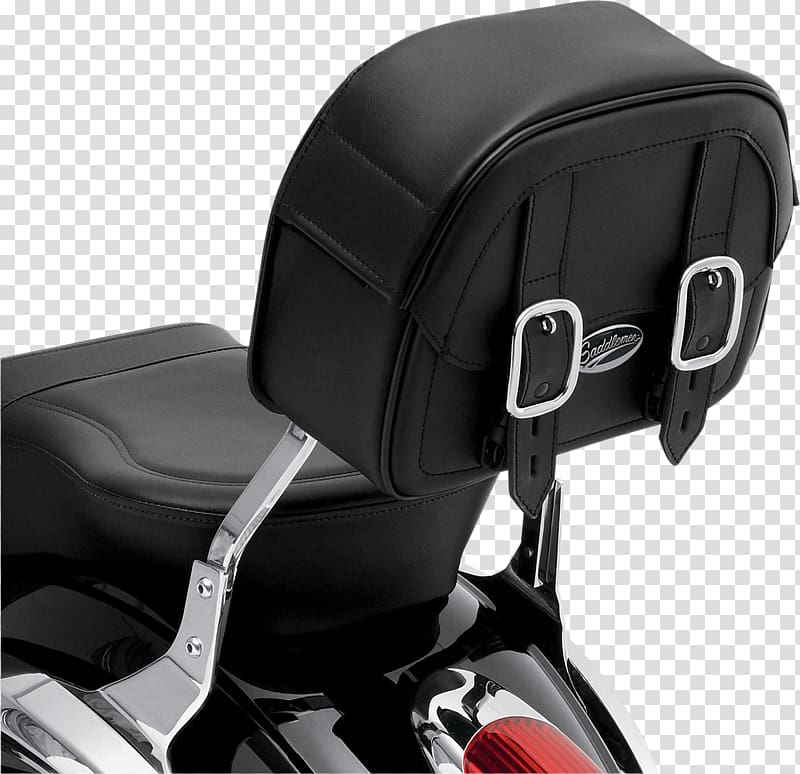 Saddlebag Sissy bar Custom motorcycle Harley-Davidson, motorcycle transparent background PNG clipart