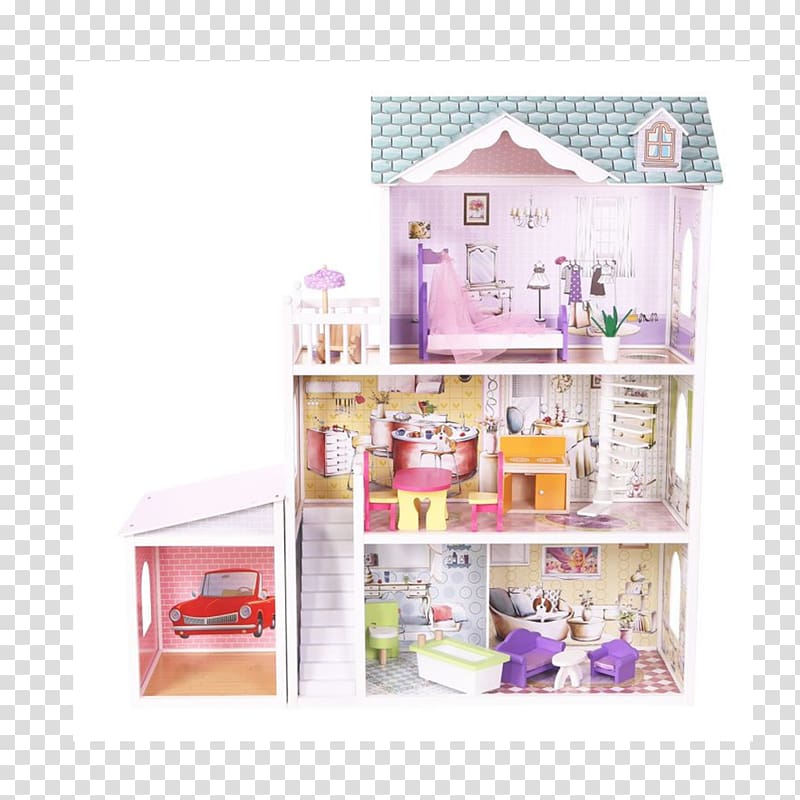 Dollhouse Toy Dukkehus i tre Isslott, doll transparent background PNG clipart