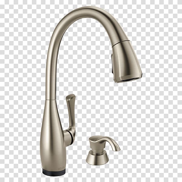 Tap Handle Stainless steel Sink Bathroom, sink transparent background PNG clipart
