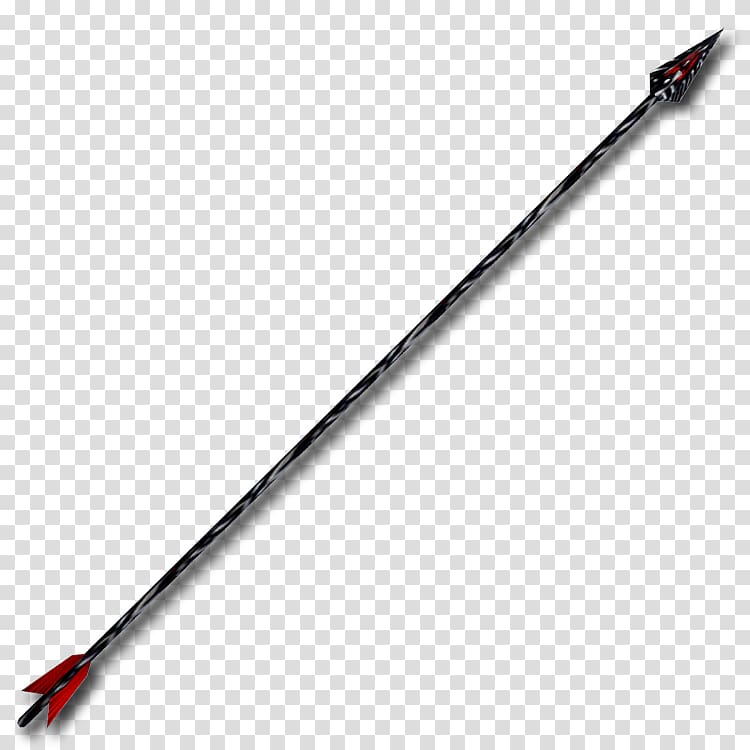 black spear arrow, The Elder Scrolls III: Morrowind Arrow bow, Arrow bow transparent background PNG clipart
