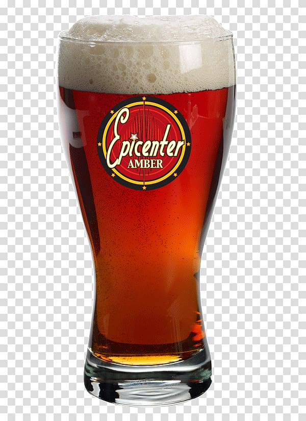 Lager Pint glass SanTan Brewing Company, San Marcos, glass transparent background PNG clipart