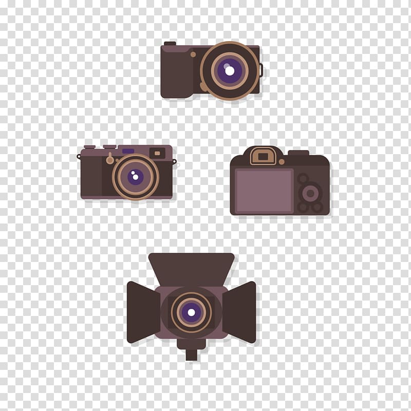 , Camera and accessories material transparent background PNG clipart