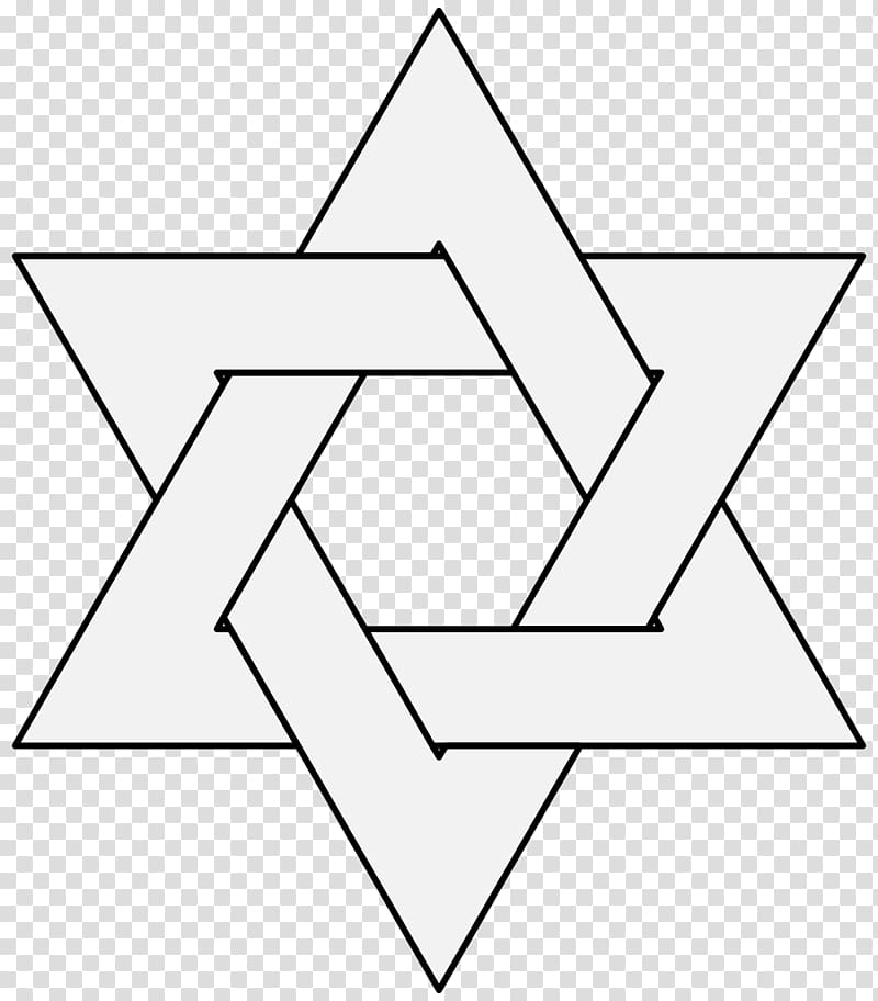 Equilateral triangle Star of David, 5 Star transparent background PNG clipart