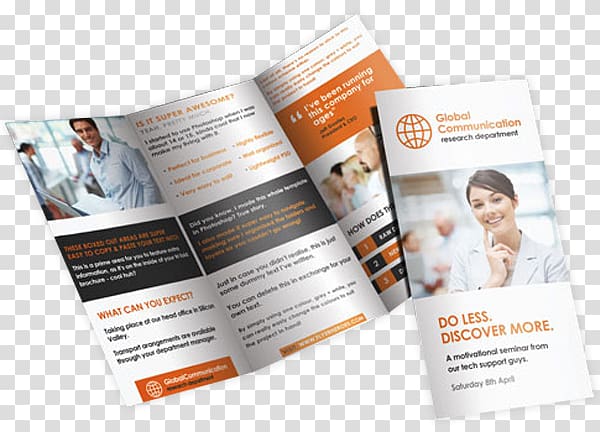 Paper Brochure Printing Flyer Printer, the company brochure transparent background PNG clipart
