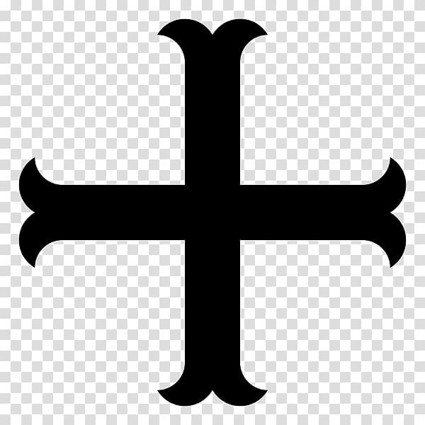 Cross moline Christian cross Crosses in heraldry, christian cross transparent background PNG clipart