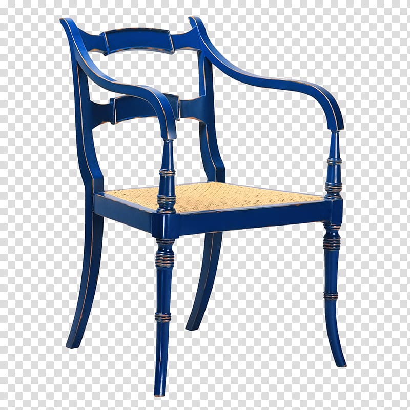 Chair Table Furniture Living room Dining room, Blue armchair transparent background PNG clipart