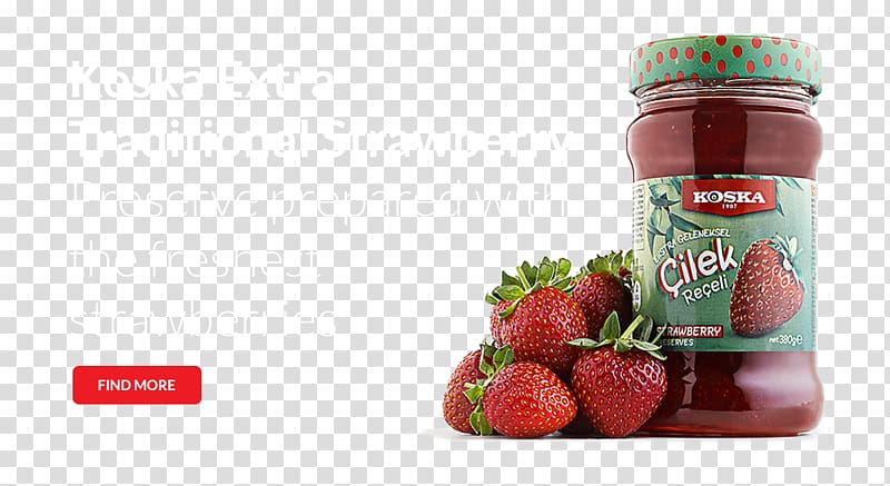 Strawberry Turkish delight Halva Koska Helva Jam, strawberry transparent background PNG clipart