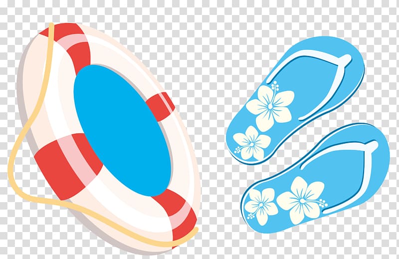 Lifebuoy Poster, sandals transparent background PNG clipart