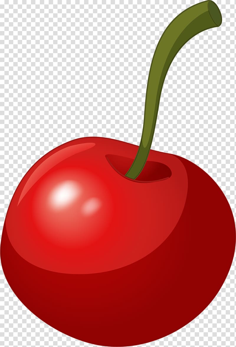 Apple , Little fresh red apple transparent background PNG clipart