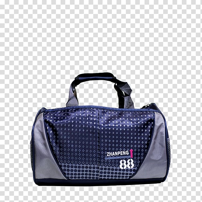 Handbag Duffel Bags Hand luggage, Blue Purse transparent background PNG clipart