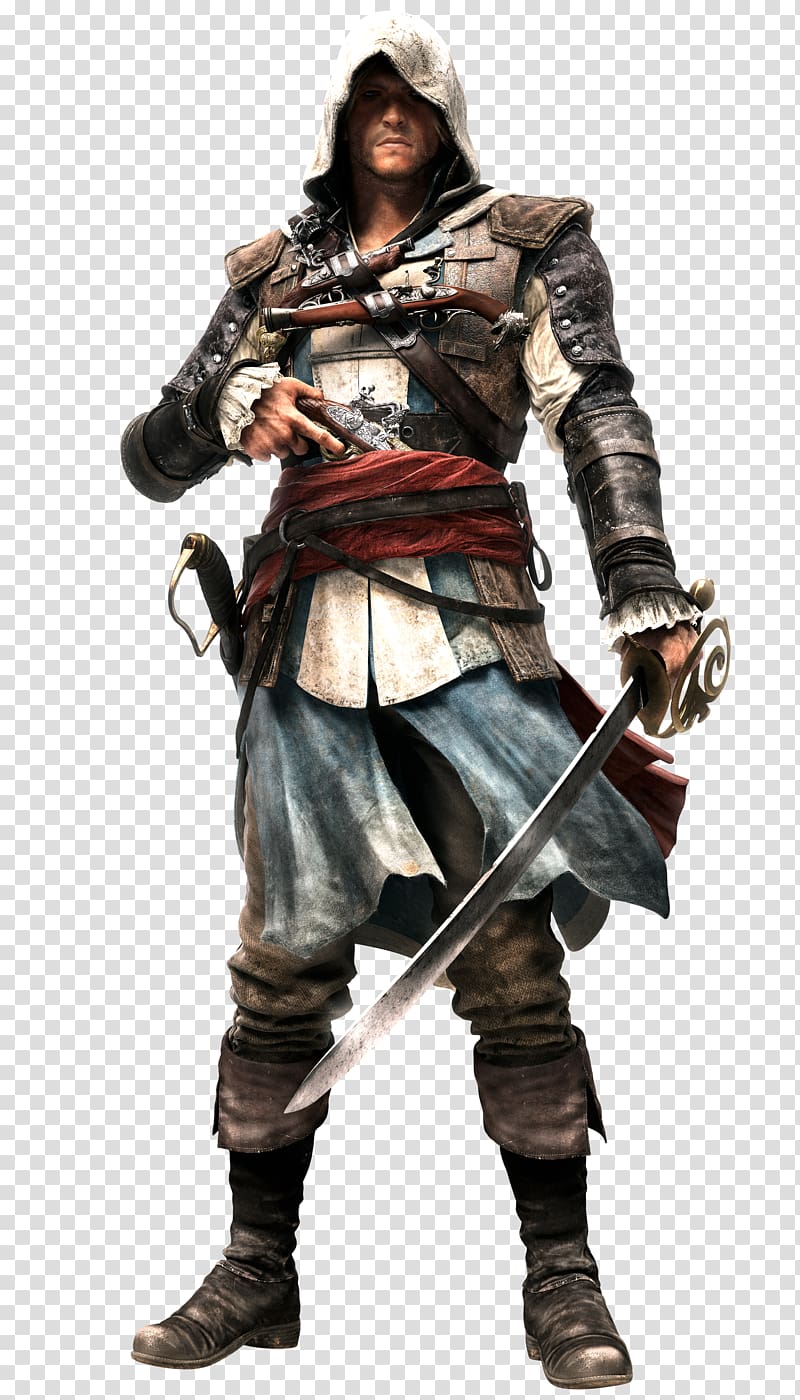 Assassin\'s Creed IV: Black Flag Assassin\'s Creed III Edward Kenway Character, Assassins Creed transparent background PNG clipart