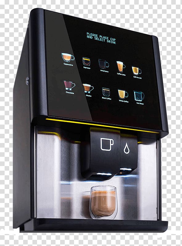 Espresso Coffeemaker Tea Cafe, hot coffee dispenser repair video transparent background PNG clipart