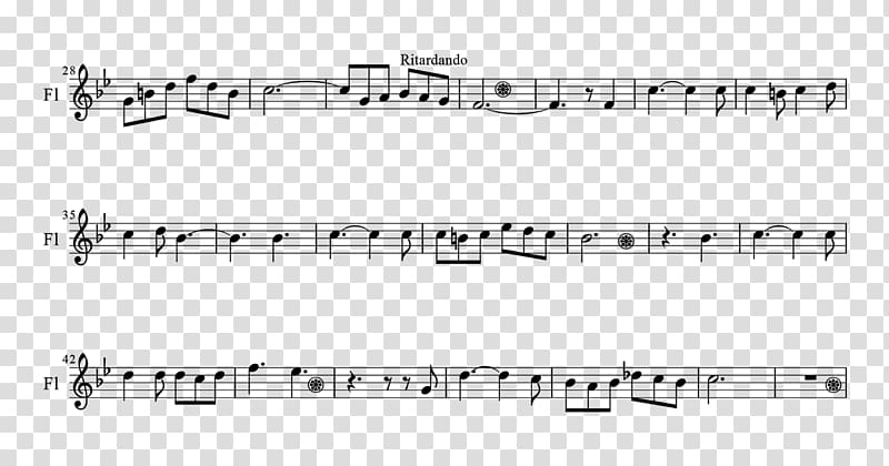 Sheet Music Violin Ave Maria Flute, sheet music transparent background PNG clipart
