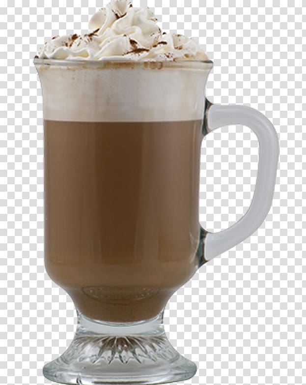 Caffè mocha Latte Cream Irish coffee, Coffee transparent background PNG clipart