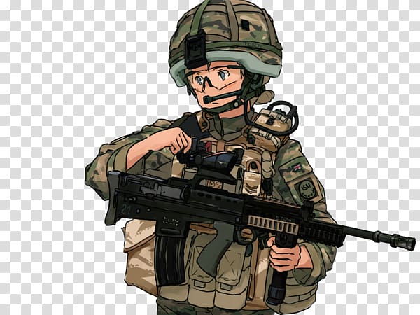 Soldier Military Anime French Army Uniforms, Soldier transparent background PNG clipart