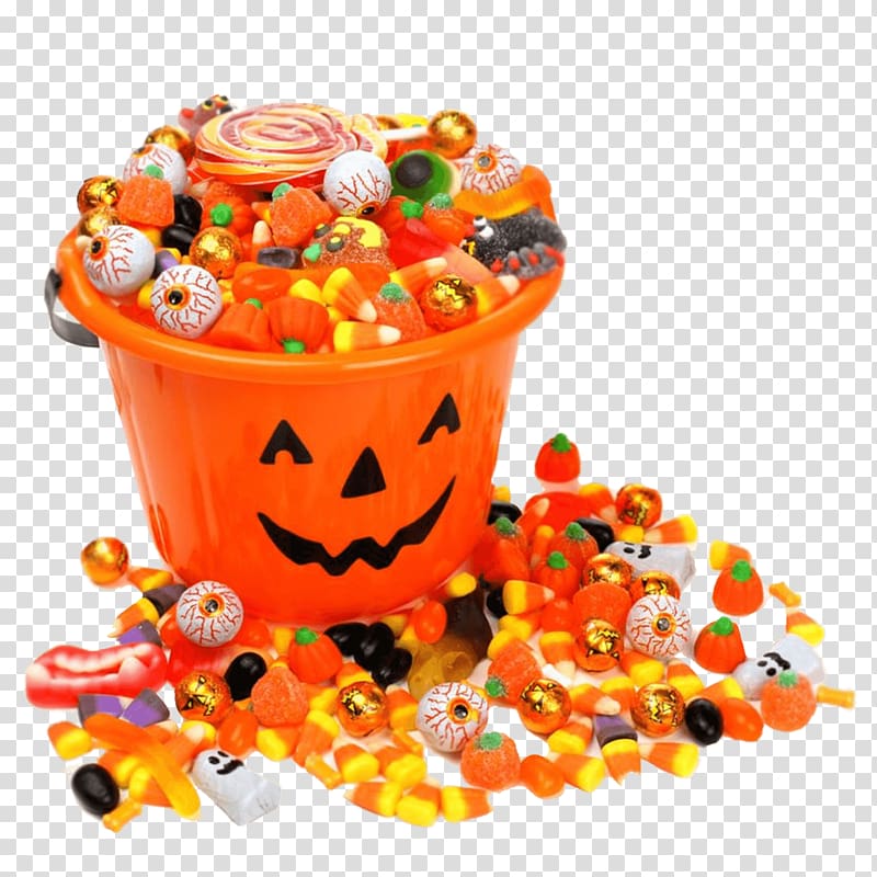 Trick or treat transparent background PNG clipart