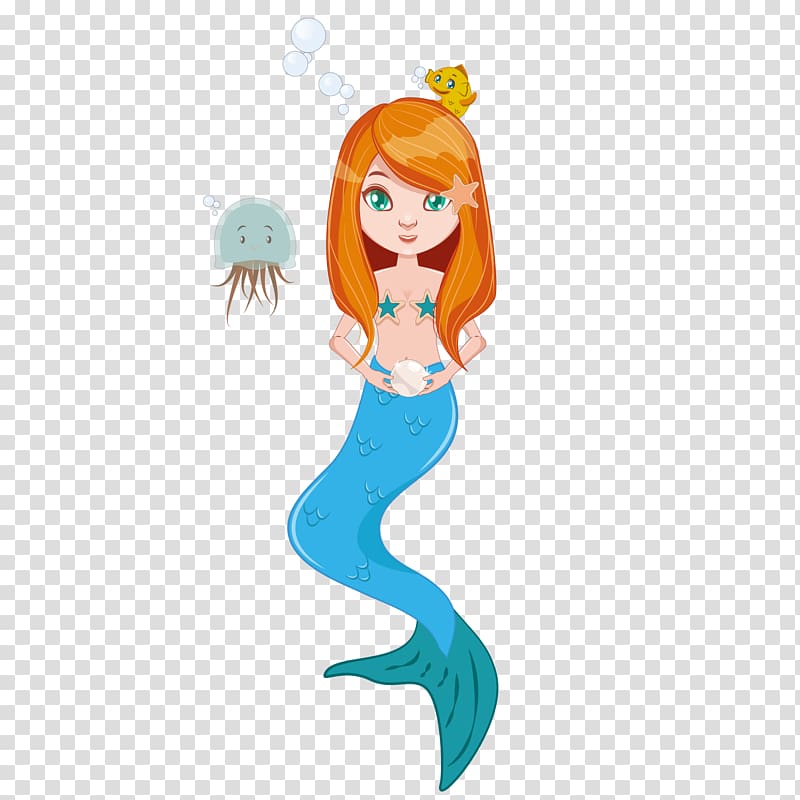 Ariel The Little Mermaid T-shirt Illustration, What mermaid princess transparent background PNG clipart