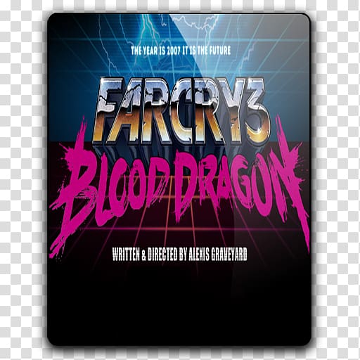Far Cry 3: Blood Dragon Video game Ubisoft Montreal Expansion pack, Far Cry 3: Blood Dragon transparent background PNG clipart