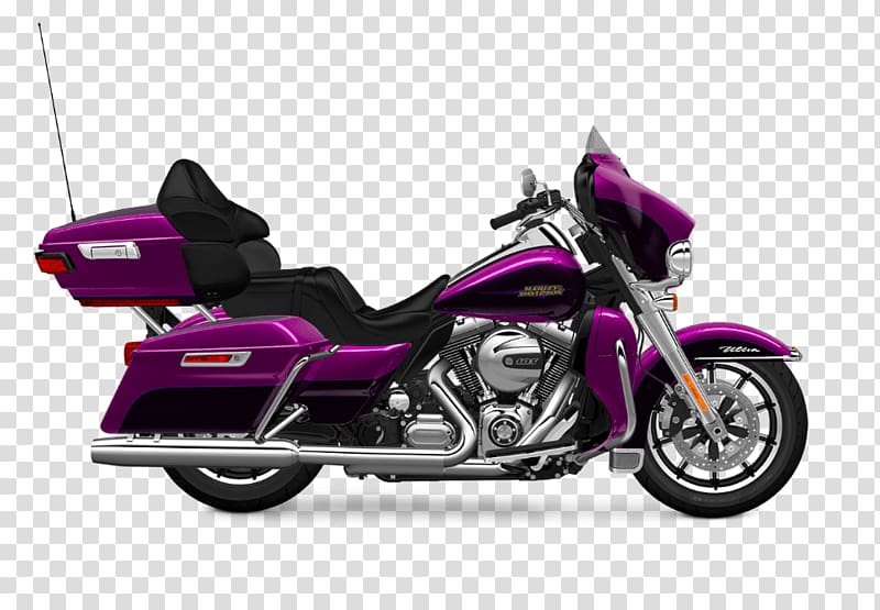Motorcycle accessories Harley-Davidson Electra Glide Cruiser, motorcycle transparent background PNG clipart