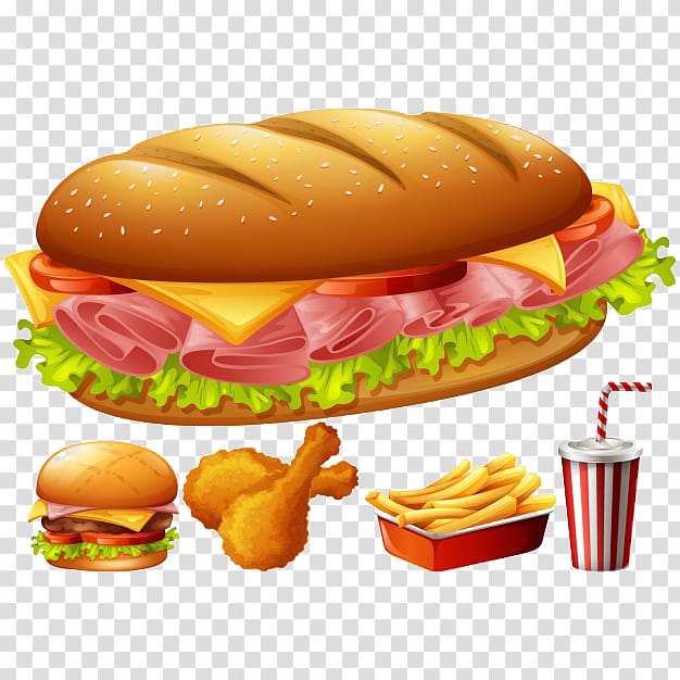 Hamburger Hot dog Fast food Ham and cheese sandwich, Bread hot dog transparent background PNG clipart