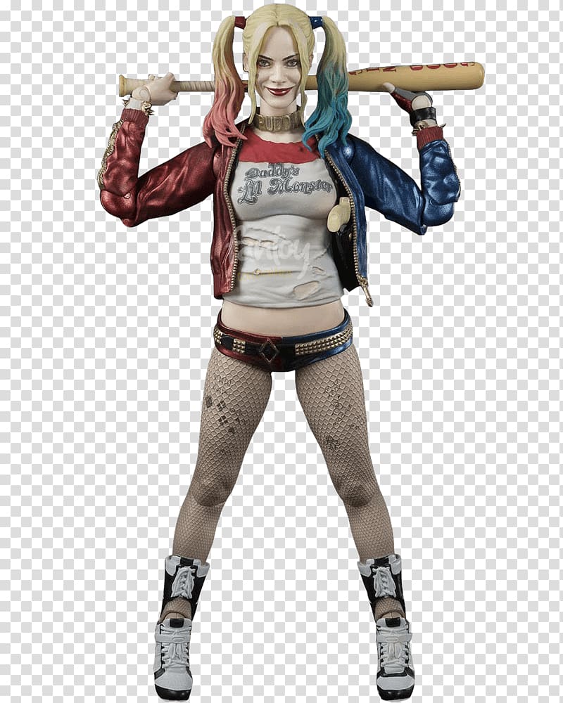 Harley Quinn Joker Batman S.H.Figuarts Action & Toy Figures, margot robbie transparent background PNG clipart