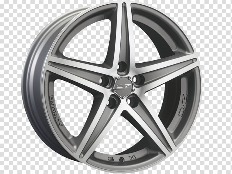 Car OZ Group Alloy wheel Rim, car transparent background PNG clipart