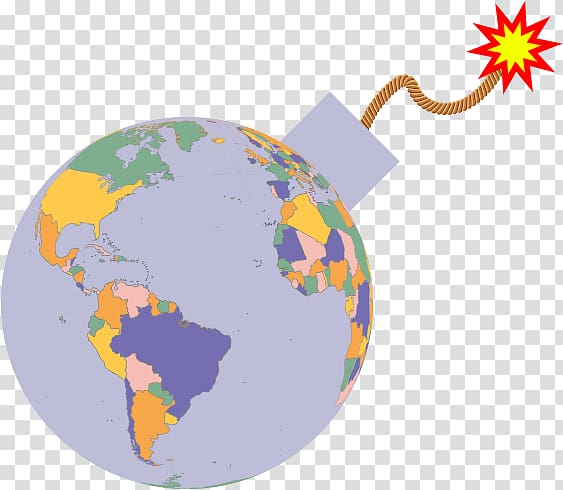 Globe World map Earth Mapa polityczna, globe transparent background PNG clipart