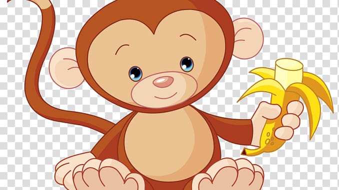 Baby Monkeys Drawing , monkey transparent background PNG clipart