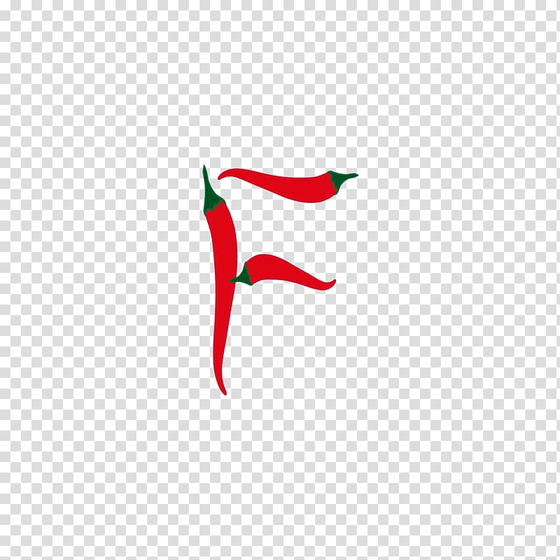 Letter F Font, Pepper alphabet F transparent background PNG clipart