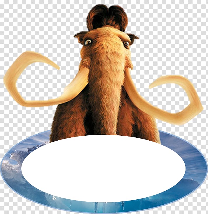 Manfred Sid Scrat Ice Age Woolly mammoth, others transparent background PNG clipart