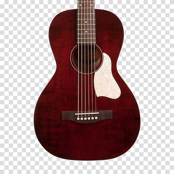 Steel-string acoustic guitar Acoustic-electric guitar Dreadnought, parlor transparent background PNG clipart