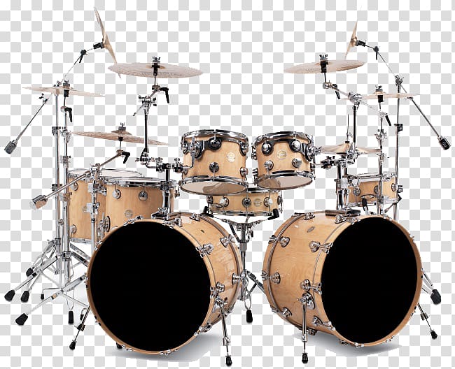 beige and silver drum set, Pearl Drums Drum Workshop Drum hardware Percussion, Rock band drums transparent background PNG clipart