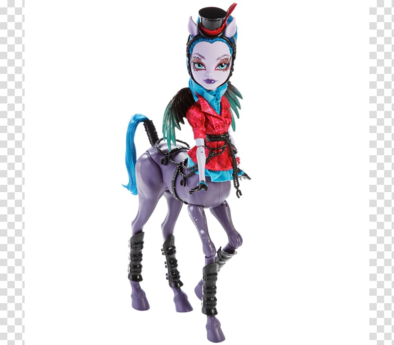 Monster High Doll Mattel Toy, Centaur transparent background PNG clipart