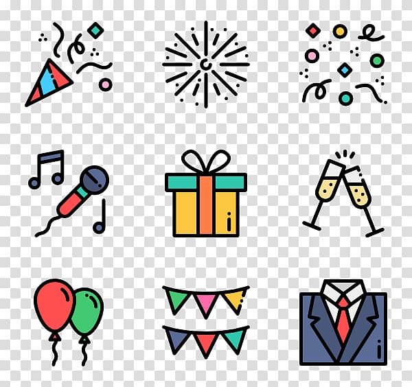 New Year\'s resolution Party Computer Icons , party transparent background PNG clipart