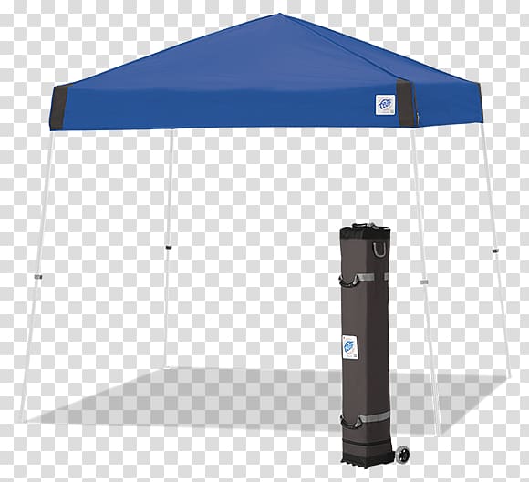 Pop up canopy E-Z Up Vista Instant Shelter Tent, directors chair transparent background PNG clipart