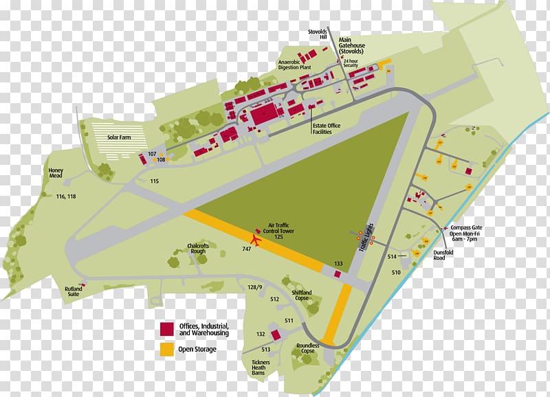 Dunsfold Aerodrome Plan Flight Business, Tracklands Business Park transparent background PNG clipart