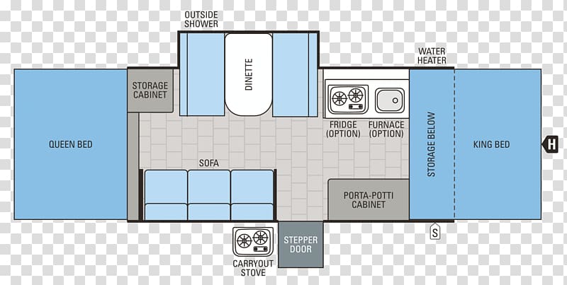 Campervans Jayco, Inc. Room Popup camper Refrigerator, others transparent background PNG clipart