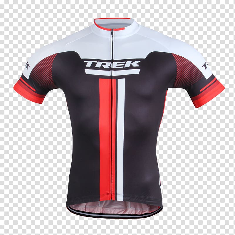 Trek Factory Racing Jersey T-shirt Trek Bicycle Corporation Cycling, T-shirt transparent background PNG clipart
