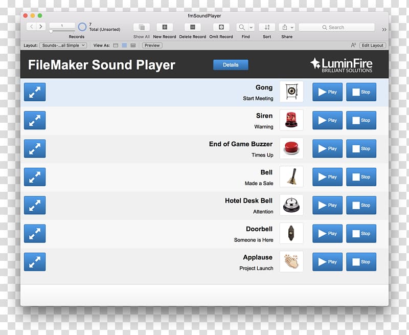 Computer program FileMaker Inc. FileMaker Pro Sound Effect, sound effects transparent background PNG clipart