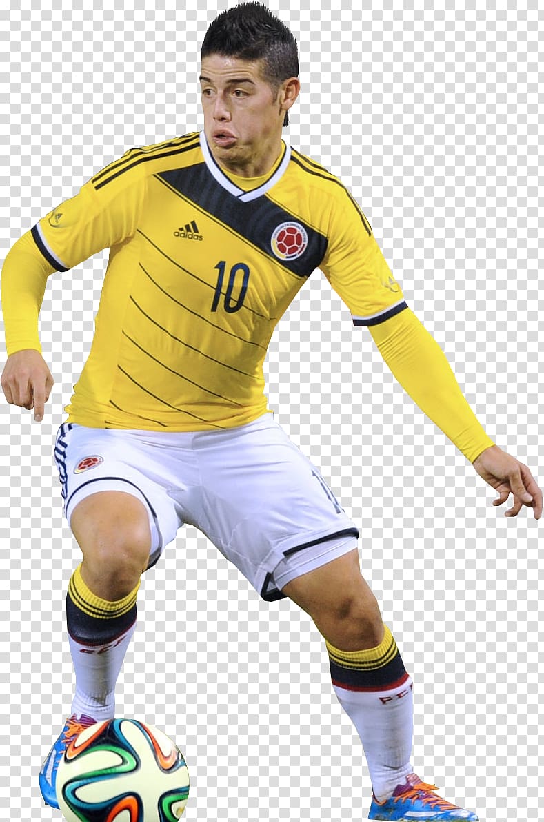 James Rodríguez 2014 FIFA World Cup Colombia national football team FC Bayern Munich, seleccion colombia transparent background PNG clipart