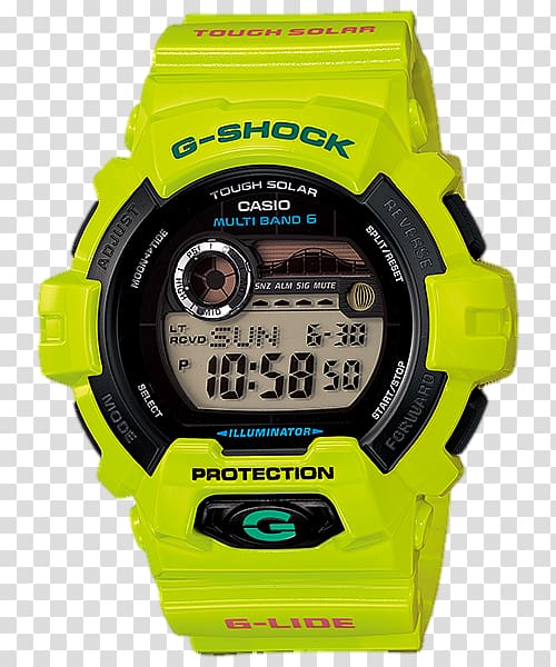 Master of G G-Shock Water Resistant mark Shock-resistant watch, watch transparent background PNG clipart