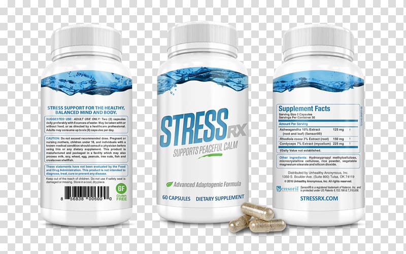 Adaptogen Cortisol Stress Dietary supplement Rhodiola rosea, benefits of garlic pills transparent background PNG clipart